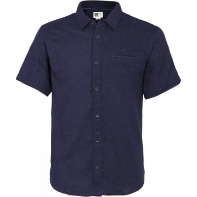 Camisa Reef Diamond Manga Corta Hombre - Indigo - Chile AIY369207